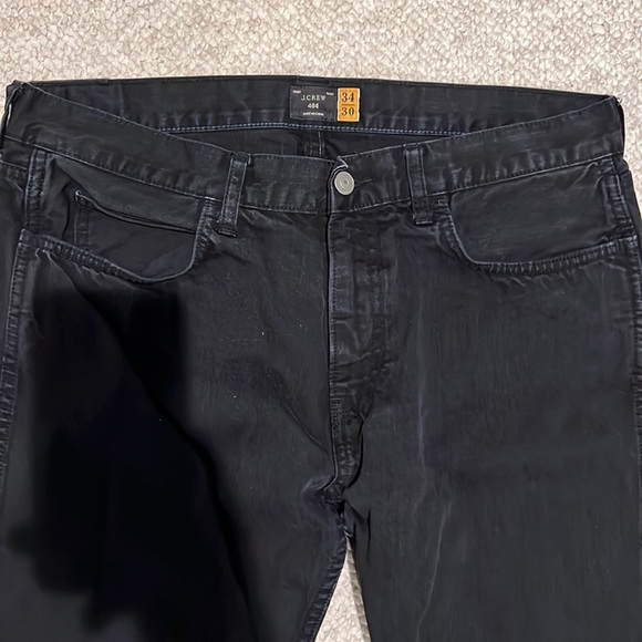 [2] Jcrew garment dyed jeans / ecru and black - Picture 3 of 5
